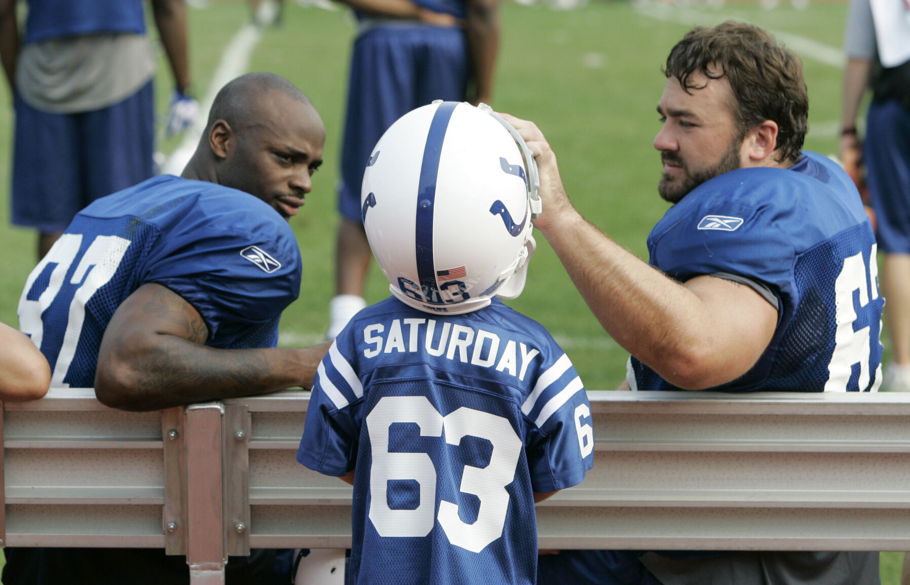 Reggie Wayne, Jeff Saturday